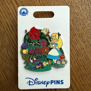 NWT Authentic Disney Alice in Wonderland Pin (2021) - Limited Edition